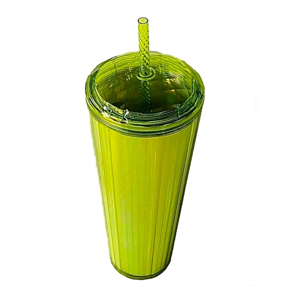 Starbucks Lime Kaleidoscope Iridescent Dome Tumbler Cold Cup 24oz Venti 2023 NWT - Picture 5 of 7